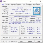 Технические характеристики процессора NUC6i5SYH