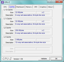 Информация о системе: CPUZ Cache