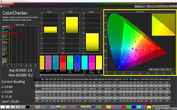 CalMAN ColorChecker (цветовое пространство sRGB)