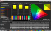 CalMAN ColorChecker (Холодные/Потрясающая/sRGB)