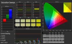 CalMAN Saturation after calibration