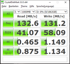 CrystalDiskMark 3.0: жесткий диск