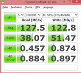 CrystalDiskMark 3.0: HDD