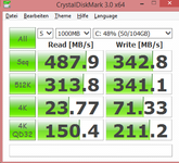 CrystalDiskMark 3.0: SSD