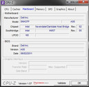 Информация о системе: CPU-Z Mainboard