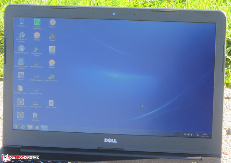 Dell Latitude 3550 (Full HD) на улице