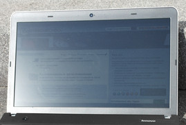 ThinkPad E540 на улице