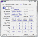 Информация о системе: CPUZ RAM SPD