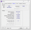 Информация о системе: CPU-Z Memory
