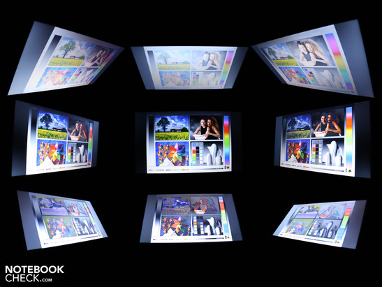 Углы обзора Fujitsu LifeBook A5300MF101DE