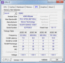 Информация о системе: CPUZ RAM SPD