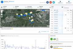 Прогулка на велосипеде, Garmin Edge 500
