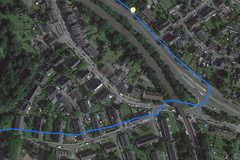 GPS Garmin Edge 500 – под мостом