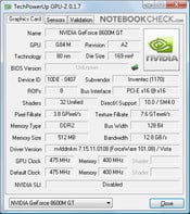 Znote 6625WD: Информация о графическом процессоре
