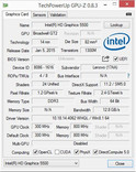 GPU-Z, Intel HD Graphics 5500