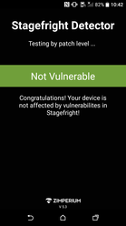 Антивирусное приложение Stagefright Detector
