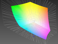 Покрытие ProPhoto RGB: 40.03% (профиль "Photo")