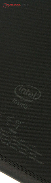 Процессор Intel Atom обеспечивает высокую производительность.