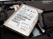 …and the installed 2.5 inch SATA hard disk to be replaced.