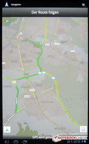 Навигация с  Google Maps.