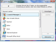 ... с помощью Launch Manager.