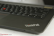 Сканера отпечатка пальцев, как на бизнес-ноутбуках ThinkPad, нет.