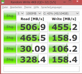 SSD: CrystalDiskMark 3.0