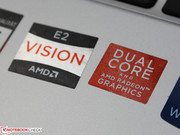 Ноутбук основан на APU AMD E-450 с встроенной графикой Radeon HD 6320.