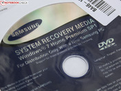 В комплекте: DVD для восстановления системы