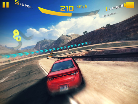 ... и Asphalt 8 Airborne работают без проблем