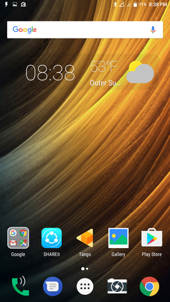 Android 6.0.1 домашний экран