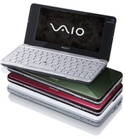 Sony предлагает Vaio VGN-P21Z в различных окрасках.
