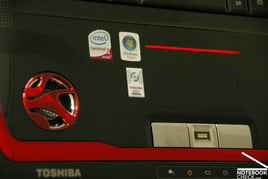 Toshiba Qosmio X300 Тачпад