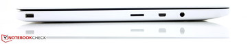 Asus EeeBook X205TA слева