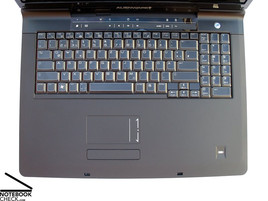 Alienware M17 Клавиатура