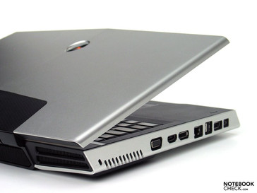 Порты Alienware M17x