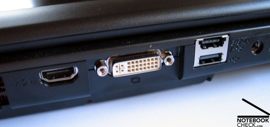 Новые порты: HDMI и eSATA