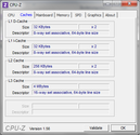 Информация о системе: CPUZ Cache