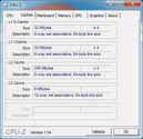 Информация о системе: CPUZ Cache