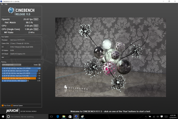 Бенчмарк Cinebench R11.5