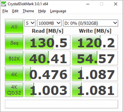 CrystalDiskMark: HGST HTS721010A9E630