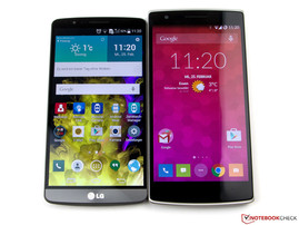 Для сравнения: LG G3 компактнее, хотя его дисплей не отличается по размерам.