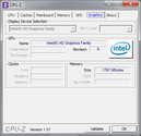 Информация о системе: CPU-Z Graphics-GPU