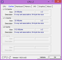Systeminfo CPUZ Cache