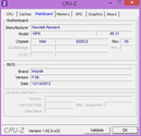 Systeminfo CPUZ Mainboard