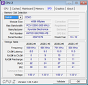 Systeminfo CPUZ RAM SPD