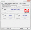 Информация о системе CPUZ Graphics