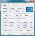 CPU-Z. Центральный процессор