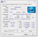 Информация о системе: CPUZ CPU
