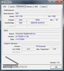 System info Chipset